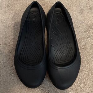 CROCS Women's Classic Black Flats